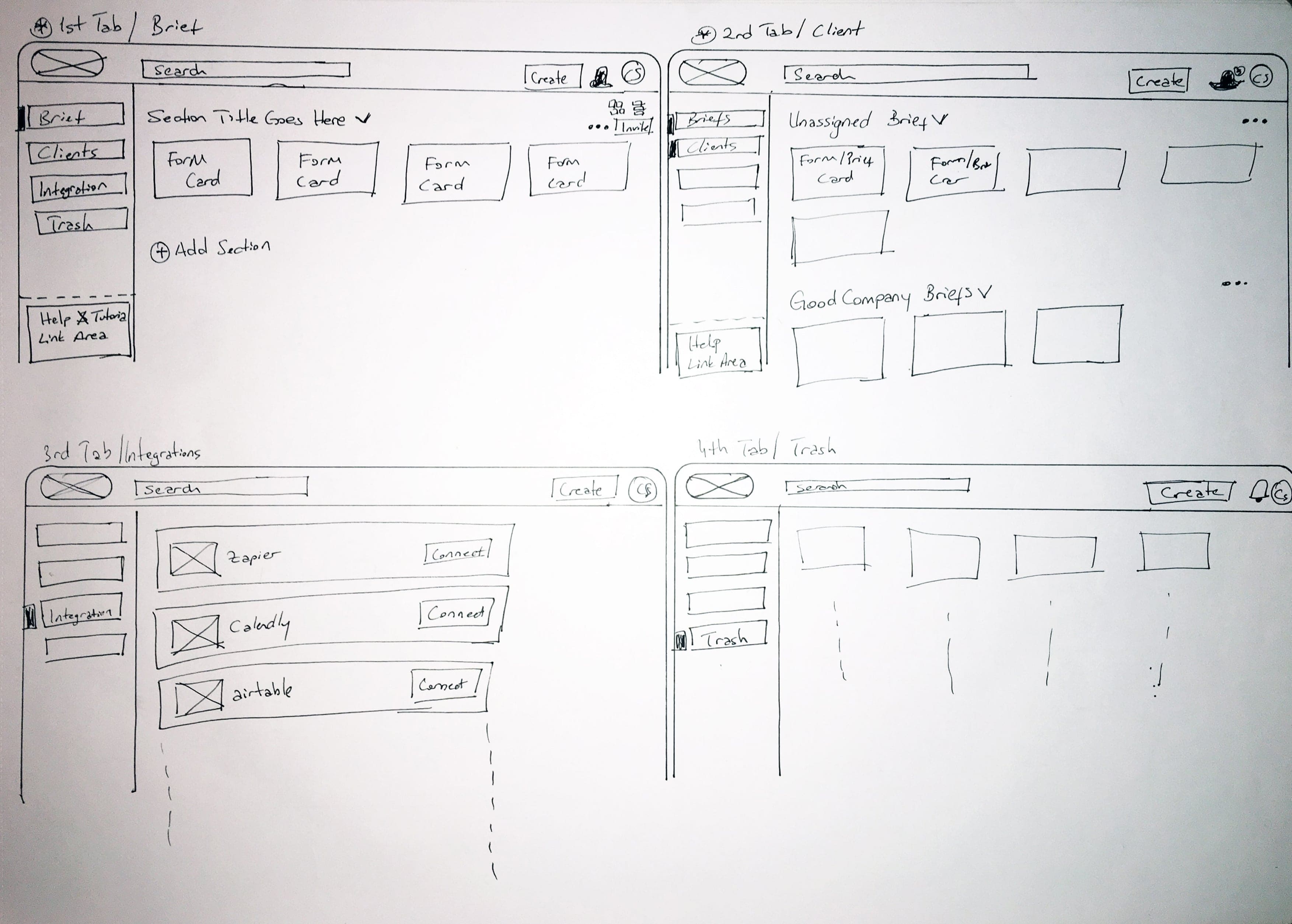 user interface design sketch process